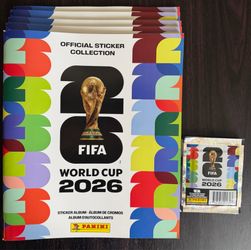 Panini FIFA World Cup 2026 Official Sticker Album & Stickers Packs