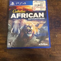 Cabelas African Adventures for PS4