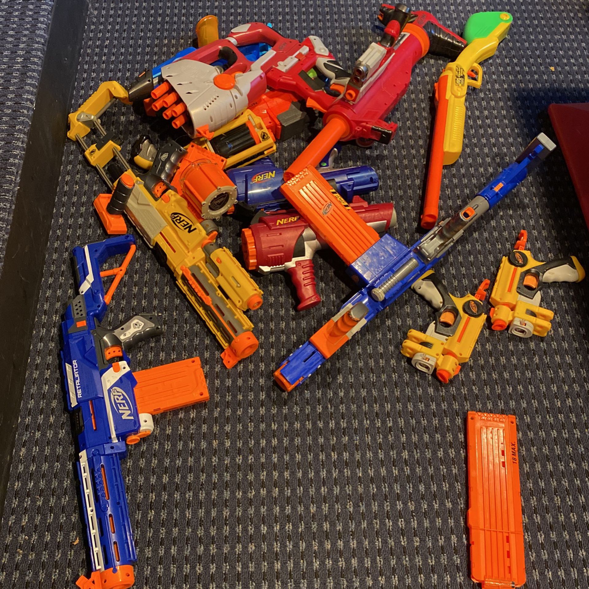 All The Nerf Guns I Am Selling On My Profile