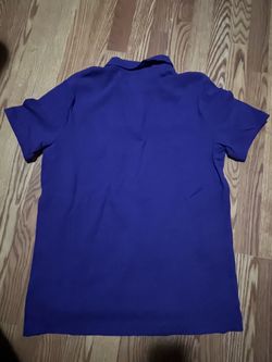 Polo Ralph Lauren Classic Fit Purple Short Sleeve Cotton SoftTouch Polo Shirt L