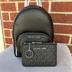 Michael Kors XS Backpack And Coinpouch 