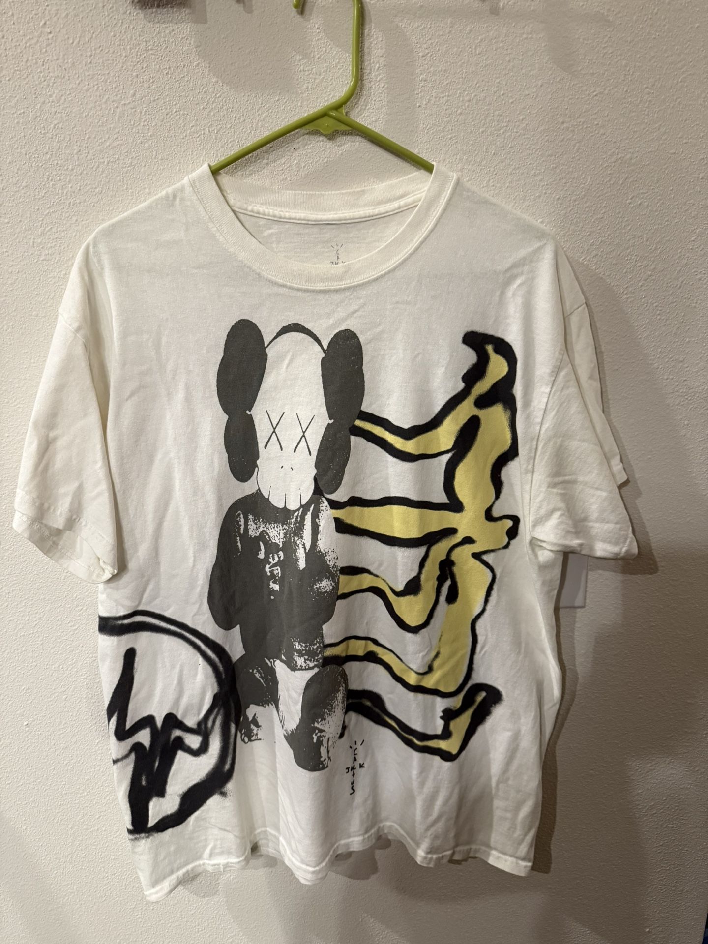 Travis Scott And KAWS collab Shirt