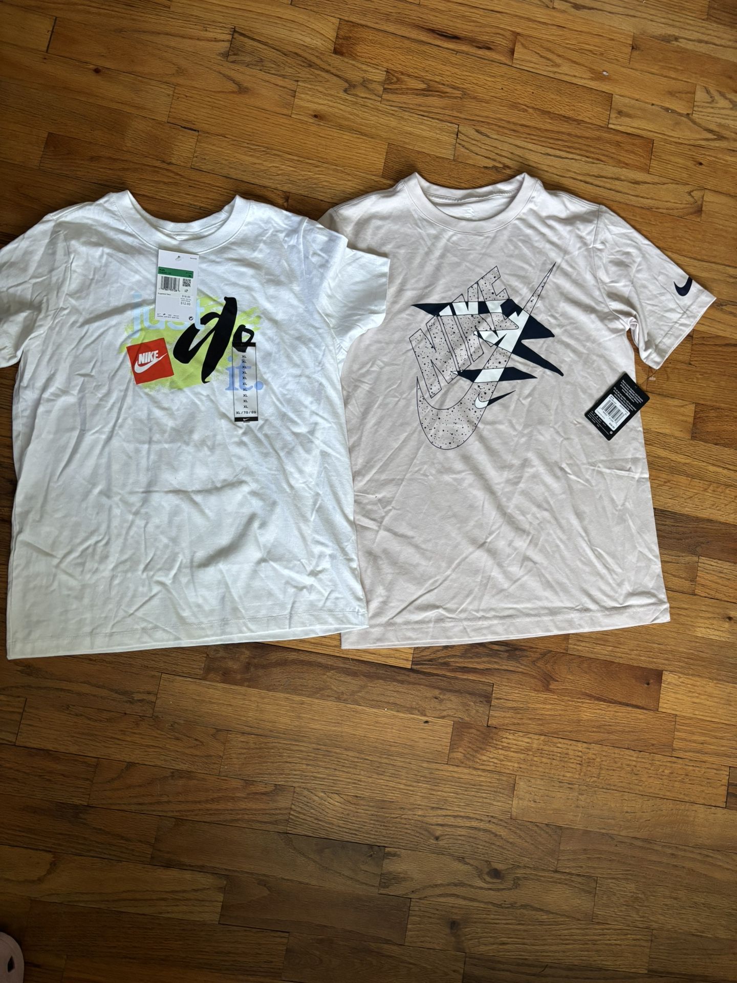 Nike tees for boys Ages 13-15