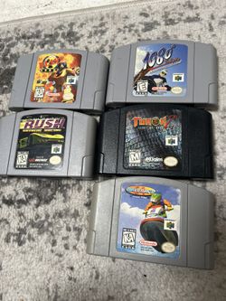 N64 Games For Sale Nintendo 20 Each 