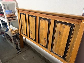 Queen Headboard- Wood- FREE
