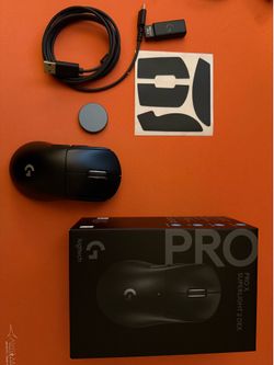 Logitech G Pro X Superlight 2 DEX Wireless Gaming Mouse - Black (Excellent Condition)