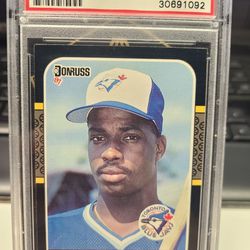 Fred McGriff 1987 Donruss #621 PSA Graded 10 for Sale 