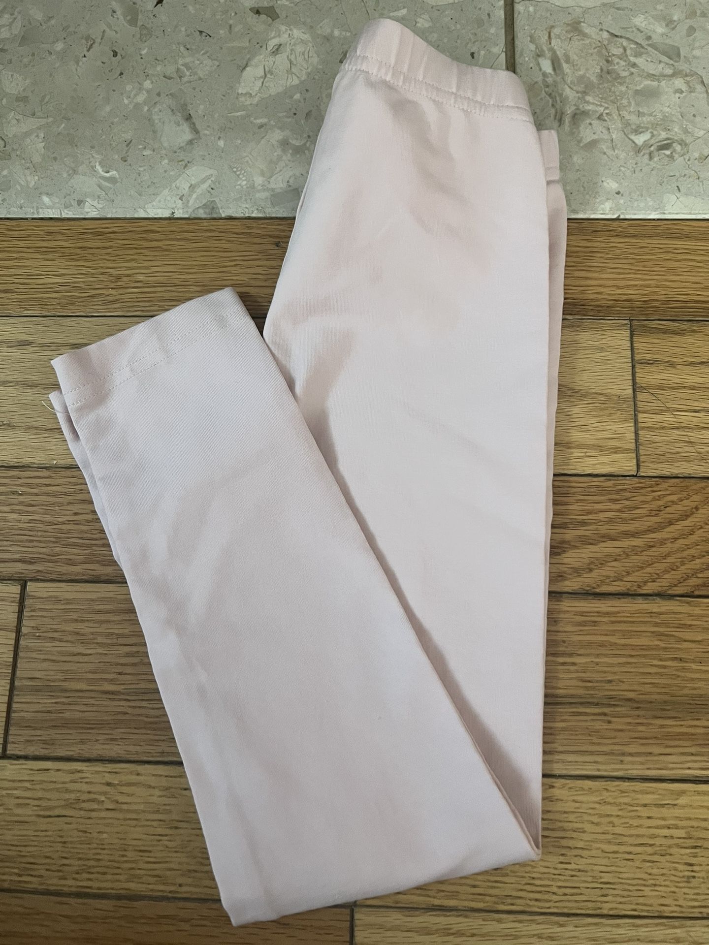 HANNA ANDERSSON Pink Organic Cotton Leggings Sz 6-7 / 120 cm-NWOT