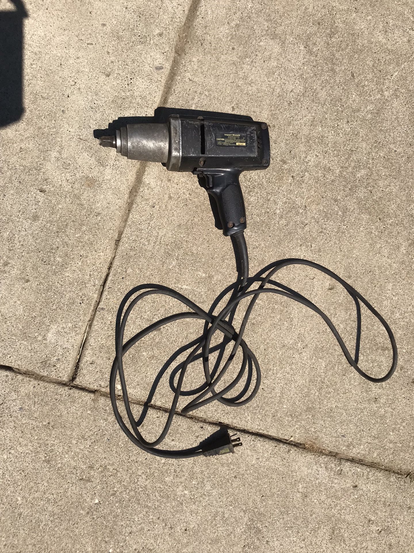 Electric 1/2 Impact Craftsman
