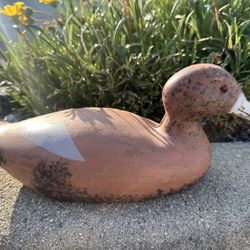 Wooden Duck Home Decor Statue Rustic Home Decorations