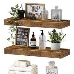 Bathroom shelves 