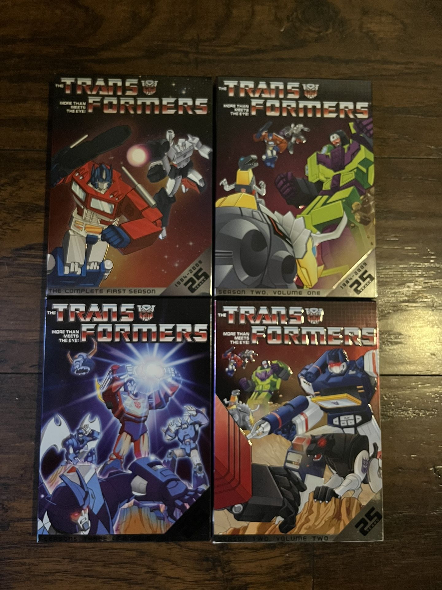 Transformers Seasons 1-4 Dvd