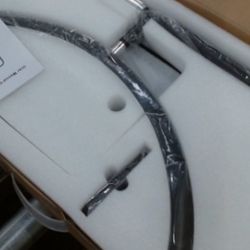 Half Moon Lash Light for Eyelash Extensions & Estheticians, Dimmable LED Lash Lamp, Shadow-Free Moon Light for Lash Tech, Adjustable Eyelash Lamp with