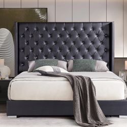 Brand New Queen Bed Frame / Cama Queen Nueva a Estrenar  … Delivery Available 🚚