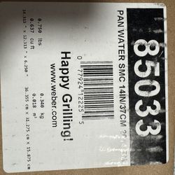 Weber Smokey Mountain 14in.  water pan