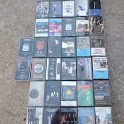 vintage classic collectible cassette tapes rock and roll no offers no trades all in good shape 75th Ave Indian School serious buyers only please