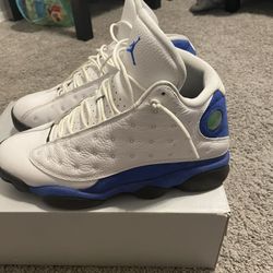 Jordan 13 White Hyper Royale Black 