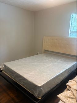 Box Frame and Box Spring.
