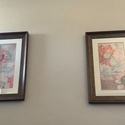 Kate Birch 'Thai Spice l Canvas Art Two Framed Art