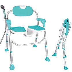 New folding shower chair holds up to 300lb