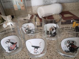 Norman rockwell glasses