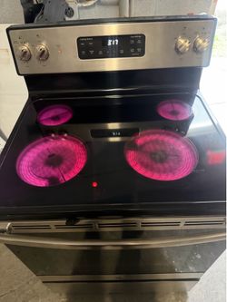 30” GE stove estufa fogón cocina electric range good condition