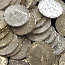 40% Silver Kennedy Half Dollars