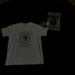coach bape shirt size medium