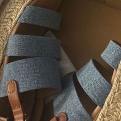 Wedge Denim Shoes