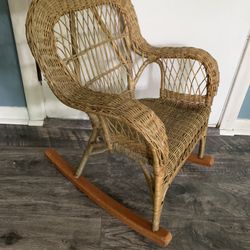 Wicker Small Rocker 