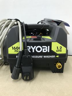 Ryobi 1600 psi electric pressure
