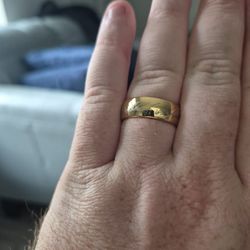 Tungsten Carbide Size 11 Lord Of The Rings Wedding Ring