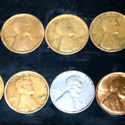 Wheat Pennies And Indianhead Pennies