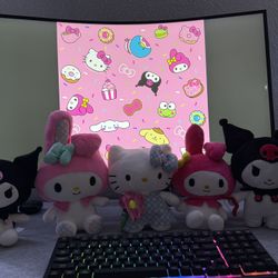 Hello kitty Plushies