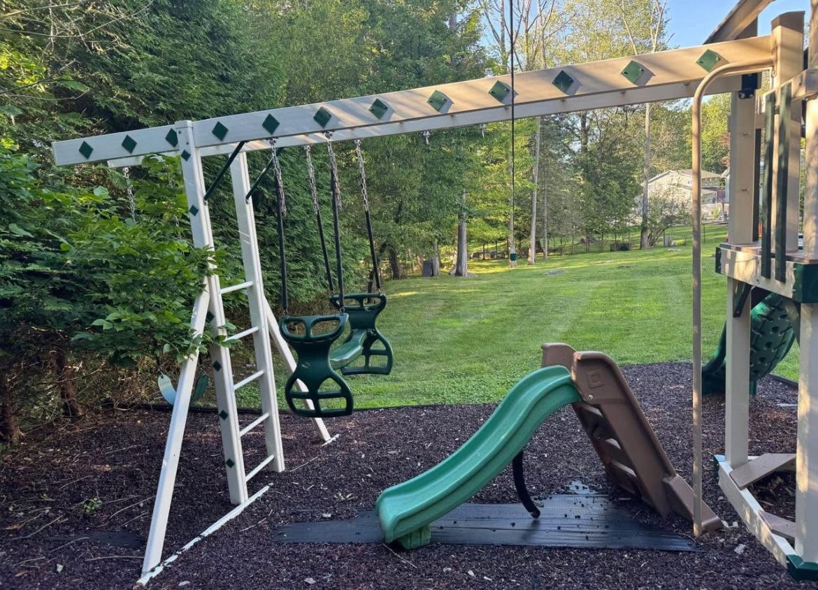 Large Swing Set Amish Premium Built 