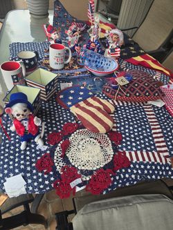 USA 4th of July decorations
