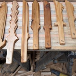 Hand Crafted Wooden Dagger