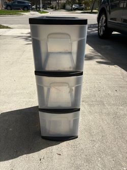 Sterilite 3-Drawer Storage Cart