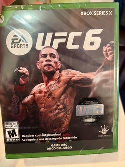 UFC 6 Xbox series x game
