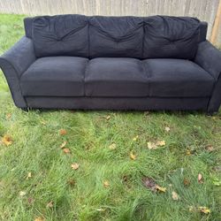 Black Valvet Sofa