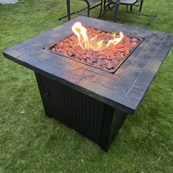 Outdoor Fire Pit Table 🔥 
