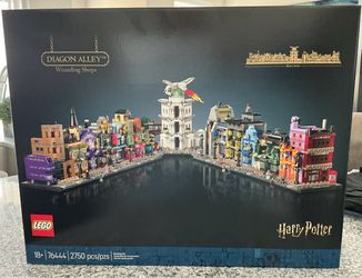 LEGO Harry Potter Diagon Alley #76444 (Built, Box & Instructions)