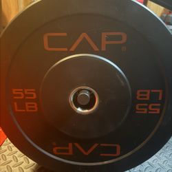55LB Olympic Plates.