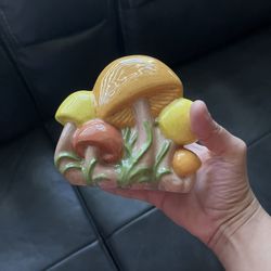 Vintage Mushroom Napkin Holder