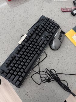 Evega gaming keyboard with mouse