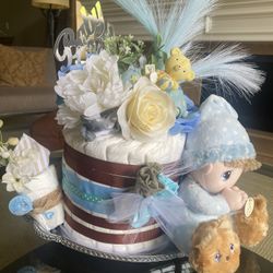 Baby Boy Shower Decoration Centerpiece