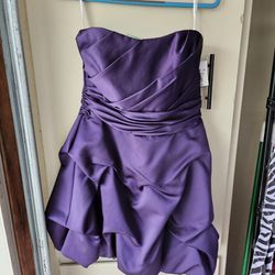 Eggplant Color Prom Dress. Size 12