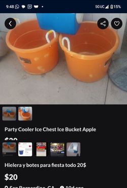 Take all 3 ice  containers cooler ice box