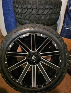 FUEL RIMS and Tires