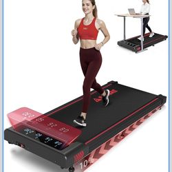 Walking Pad with 10% Incline Treadmills for Home, 4 in 1 6.2MPH Walking Pad Under Desk Treadmill with Full Screen LED Display, 2.75HP Brushless Drive,